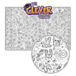 Γιγάντιο Τραπεζομάντηλο Ζωγραφικής - Clever (240x1200εκ) - Image 4
