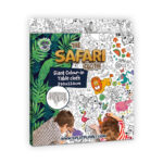 Γιγάντιο Τραπεζομάντηλο Ζωγραφικής - Safari (240x1200εκ)
