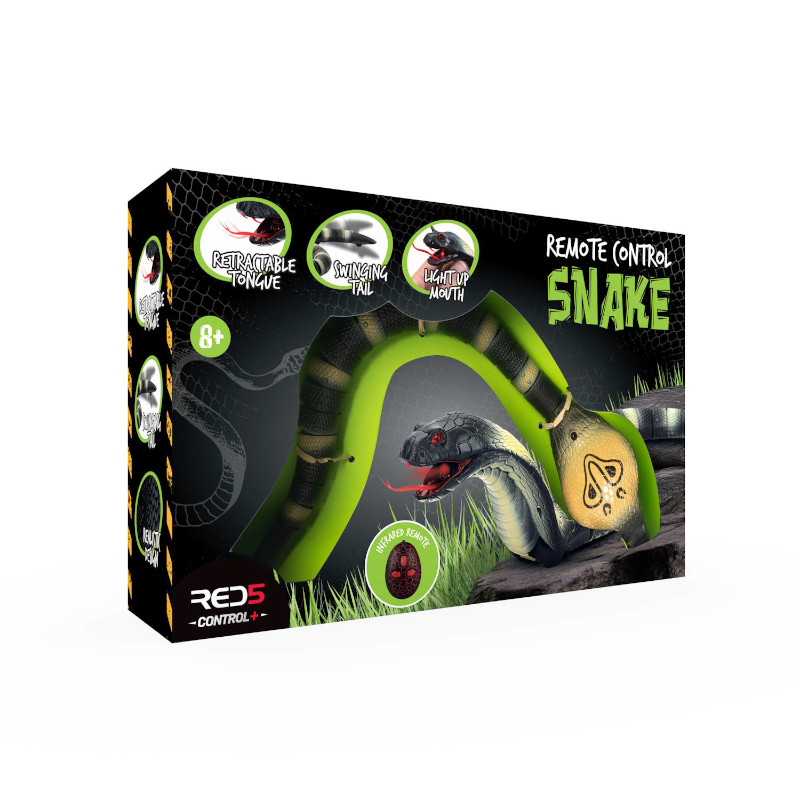 THE SOURSE 130216 RC Snake RC Snake - Τηλεκατευθυνόμενο Ερπετό για Επικές Φάρσες - Image 1
