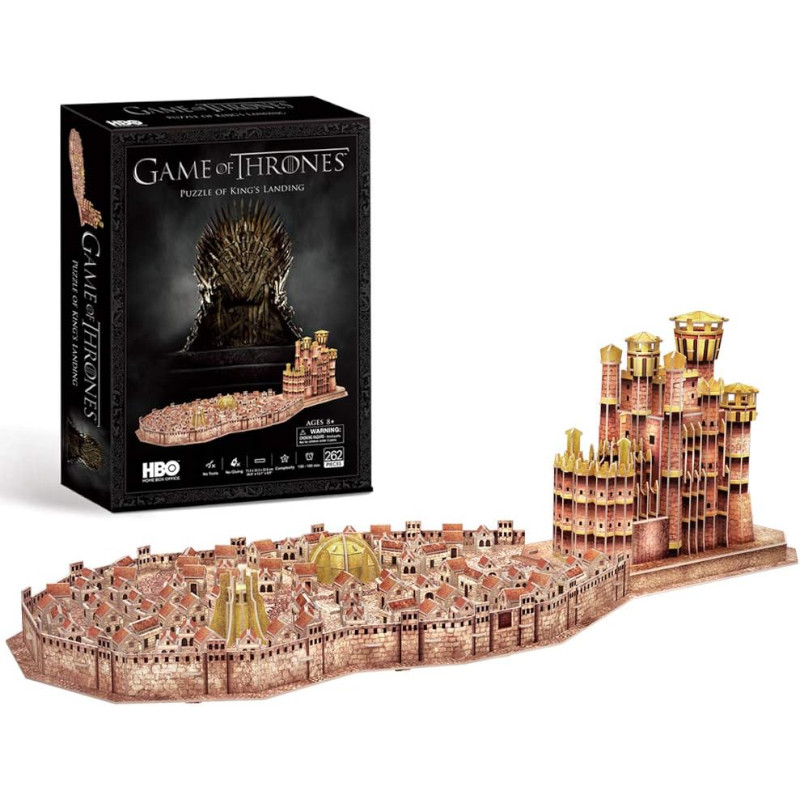 3D PUZZLE GAME OF THRONES KINGS LANDING 3D Παζλ Game of Throne - King’s Landing - Image 1
