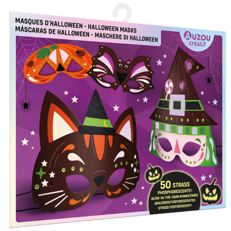 AUZOO 583022 HALLOWEEN ΜΑΣΚΕΣ Οι Μικροί Μου Καλλιτέχνες - Αποκριάτικες Μάσκες Halloween - Image 1