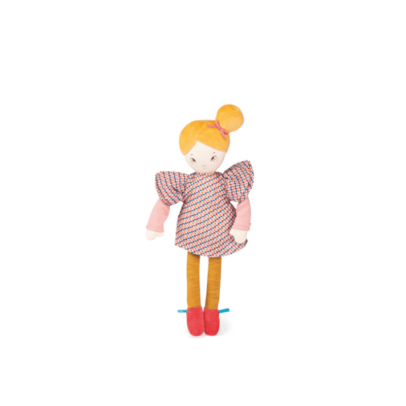MOULIN ROTY ΚΟΥΚΛΑ 642569 ΜΑΜΑΖΕΛ ΑΓΚΑΘΑ Υφασμάτινη Κούκλα - Mademoiselle Agathe (Les Parisiennes) - Image 1