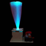 Ξύλινο Φωτιστικό Οπτικών Ινών (Wooden Optic Light), STEM - Image 2