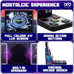 ORB Mini Finger Dance Arcade Machine – Μίνι Παιχνίδι Ρυθμού με 19 Τραγούδια - Image 3