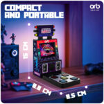 ORB Mini Finger Dance Arcade Machine – Μίνι Παιχνίδι Ρυθμού με 19 Τραγούδια - Image 4