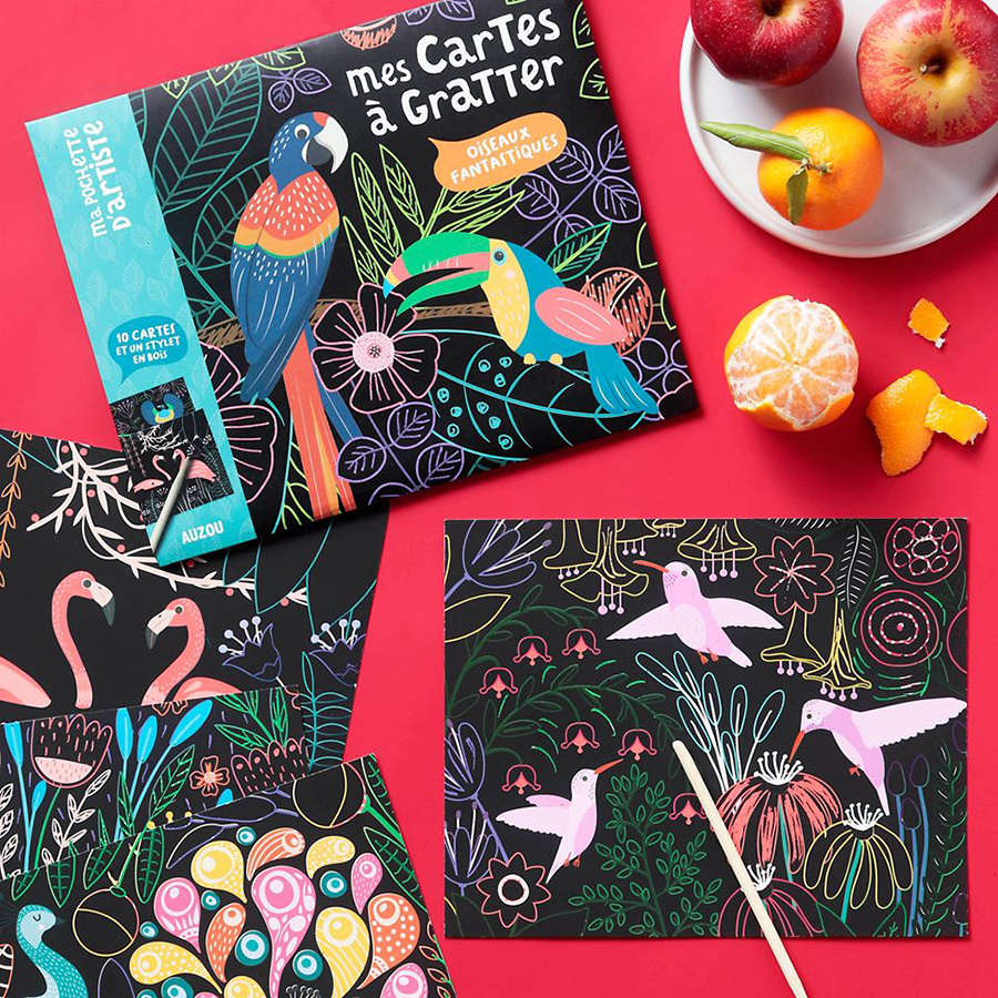 Ανακαλύπτω Ξύνοντας την Εικόνα-Πτηνά