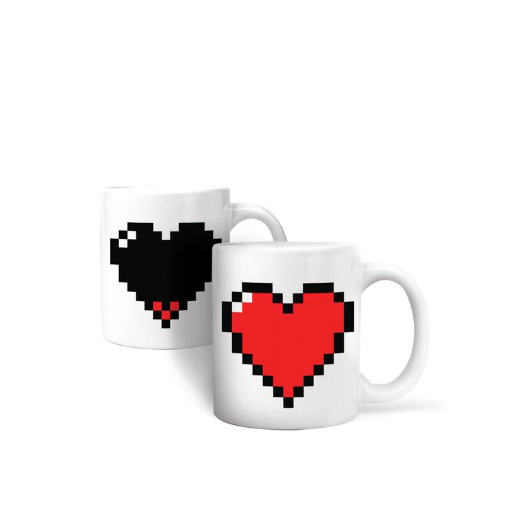 Κούπα για Καφέ/Τσάι που Αλλάζει - 'Καρδιά'