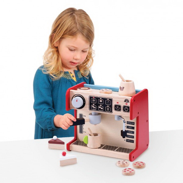 Ξύλινη Καφετιέρα & Μικρό Ζαχαροπλαστείο 2 σε 1