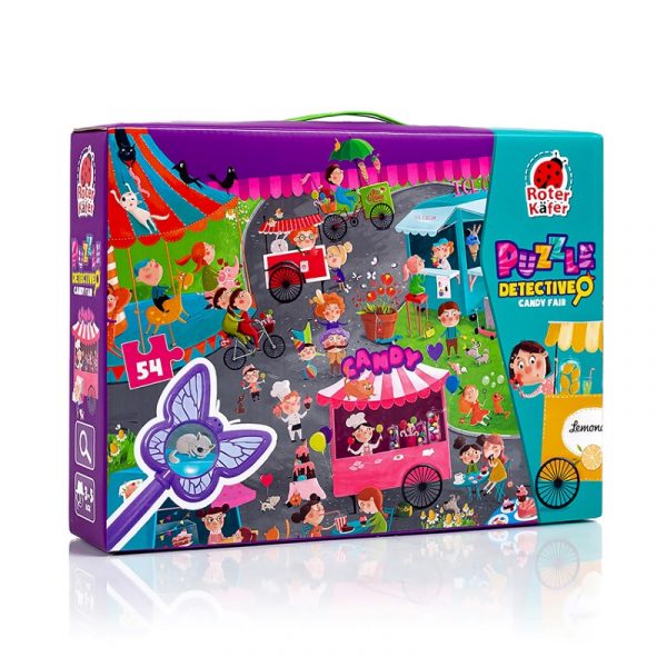 Παζλ Παρατήρησης με Φακό 54 τεμ - Γλυκό Πανηγύρι