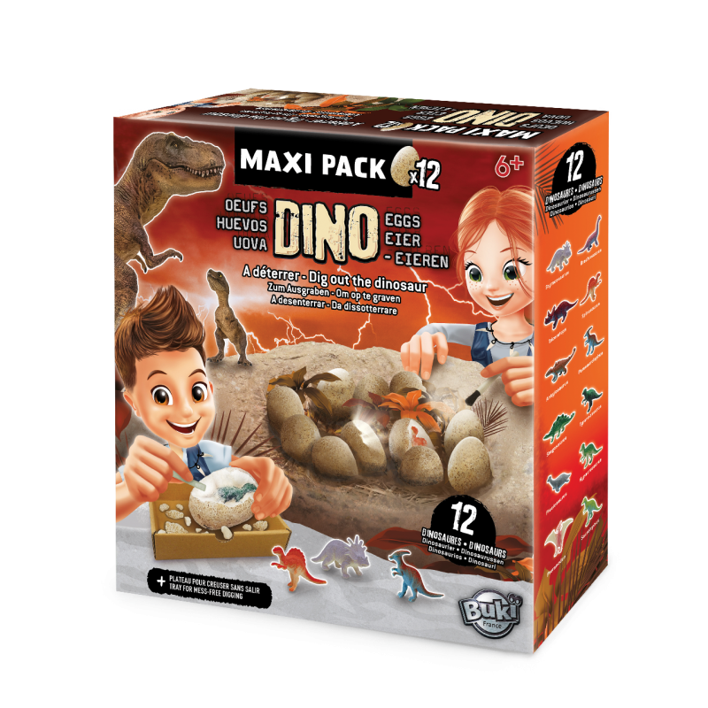 dino-mega-egg-maxi-pack 12 Αυγά Δεινοσαύρων - Ανασκαφή